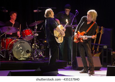 Berkeley, CA/USA - 6/2/2016 : The Rides (L-R) Chris Layton , Stephen Stills  , Kevin McCormick And Kenny Wayne Shepherd Perform In Berkeley, CA At The UC Theatre. 