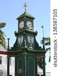 The Berkeley Memorial Clock in St. Kitts, West Indies