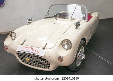 Berkeley T 60 Of The Year 1960 In The Auto Sport Museum, Burgundy, France, 07-26-2022