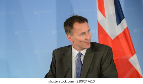 Berlin, 2018-07-23: Jeremy Hunt Pictured At A Meeting In Berlin