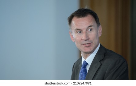 Berlin, 2018-07-23: Jeremy Hunt Pictured At A Meeting In Berlin