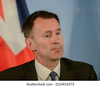 Berlin, 2018-07-23: Jeremy Hunt Pictured At A Meeting In Berlin