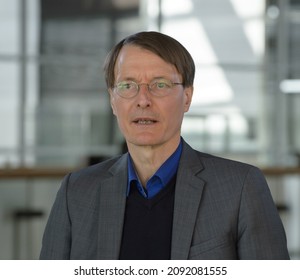 Berlin, 2020-04-21: Karl Lauterbach Pictured At A Meeting In Berlin