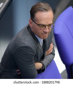 Berlin, 2020-04-23: The German Minister For Foreign Affairs, Heiko Maas, Pictured At The Bundestag In Berlin