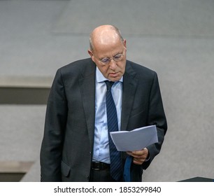 Berlin, 2020-10-07: Gregor Gysi Pictured At The Bundestag In Berlin