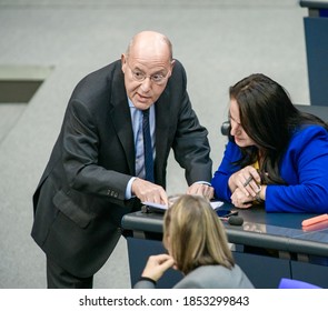 Berlin, 2020-10-07: Gregor Gysi Pictured At The Bundestag In Berlin