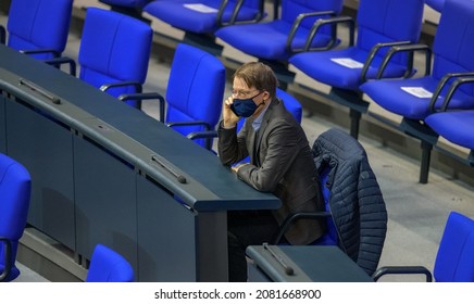 Berlin, 2021-01-13: Karl Lauterbach Pictured At A Meeting In Berlin