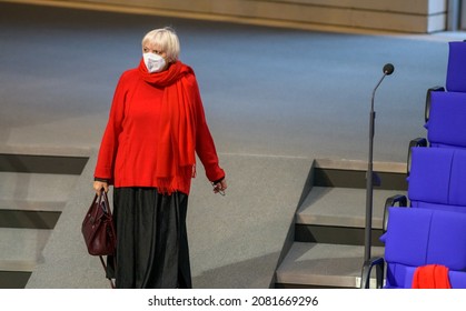 Berlin, 2021-02-11: Claudia Roth Pictured At A Meeting In Berlin