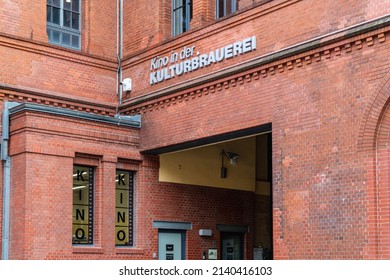 Berlin 2022: The cinema in the KulturBrauerei (Kino in der Kulturbrauerei) is a classic cinema with several halls showing arthouse films as well as blockbusters.