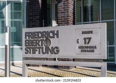 Berlin 2022: The Friedrich Ebert Foundation (Friedrich-Ebert Stiftung, FES) Is A German Political Party Foundation Associated, But Independent From, The Social Democratic Party Of Germany (SPD).