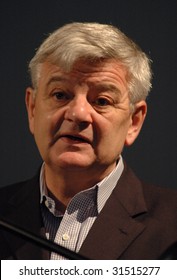 BERLIN, AUGUST 25: German Foreign Minister Joschka Fischer Speaks In Berlin On August 25, 2005