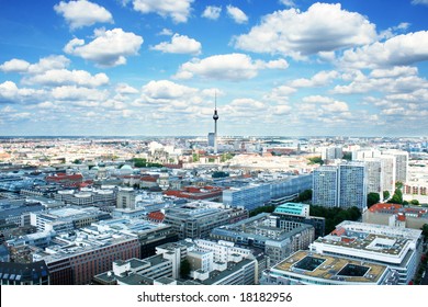 Berlin bird's-eye view. Germany