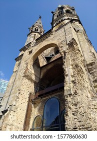 Berlin Bombed Kaiser Wilhelm Gedachtniskirche Church  -Germany