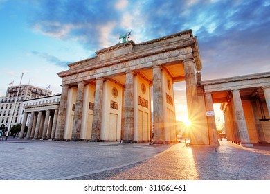Berlin, Brandenburg gate, Germany - Shutterstock ID 311061461