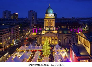 Berlin Christmas Market Gendarmenmarkt 