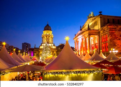 Berlin, Christmas Market, Gendarmenmarkt 