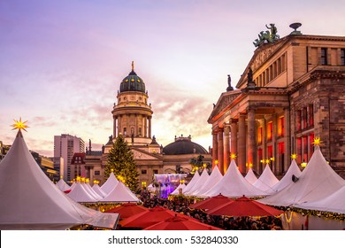 Berlin, Christmas Market, Gendarmenmarkt 