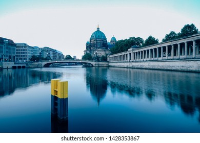 Berlin City, Germany, Sunrise In June, No People