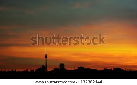 Similar – Wolkenhimmel über Berlin