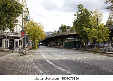 Berlin, Germany 10/21/2020 Kreuzberg, Schlesisches Tor Street View