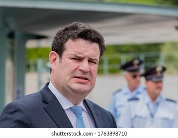 Berlin, Germany, 2020-06-24: Hubertus Heil Pictured After A Meeting In Berlin