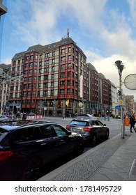 Berlin, Germany - 31.12.2019: People On A City Street