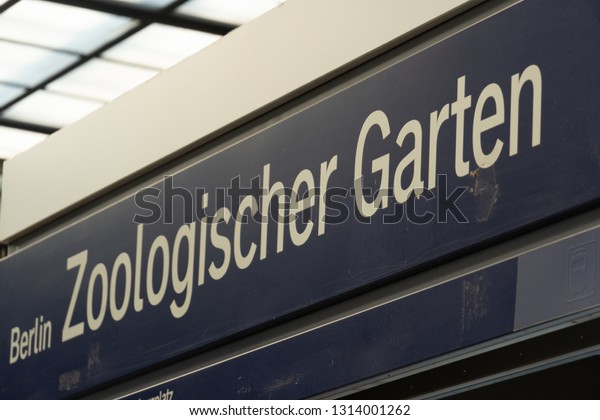 Berlin Germany August 16 2018 Sign Stock Photo Edit Now 1314001262