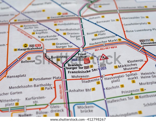 Berlin Germany Circa April 2016 Detail Miscellaneous Stock Image