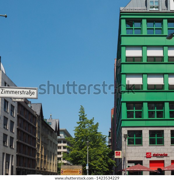 Berlin Germany Circa June 19 Quartier Stock Photo Edit Now