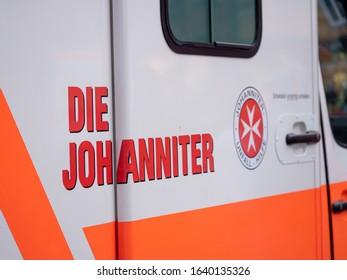 JUH Johanniter Unfall Hilfe Brustaufnäher Brustschild Patch