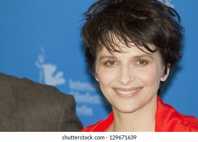 BERLIN, GERMANY - FEBRUARY 12: Juliette Binoche attends the 'Camille Claudel 1915' Photocall during the 63rd Berlinale Festival at the Grand Hyatt Hotel on February 12, 2013 in Berlin, Germany.
