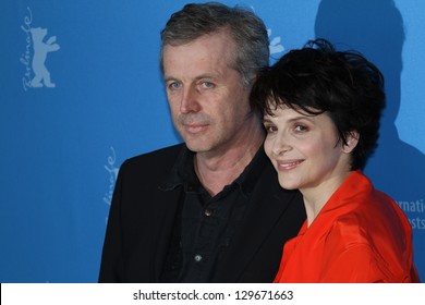 BERLIN, GERMANY - FEBRUARY 12: Juliette Binoche, Bruno Dumont attend the 'Camille Claudel 1915' Photocall during the 63 Berlinale Festival at the Hyatt Hotel on February 12, 2013 in Berlin, Germany.