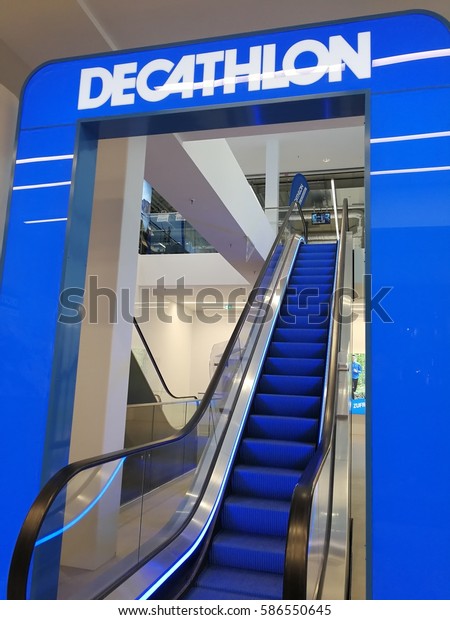 Berlin Germany February 23 2017 Decathlon Stock Photo Edit Now