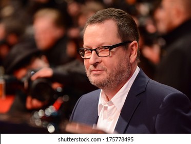 BERLIN - GERMANY - FEBRUARY 9: Lars von Trier at the 64th Annual Berlinale International Film Festival "Nymphomaniac Volume I" premiere at Berlinale Palast on February 9, 2014 in Berlin, Germany.  
