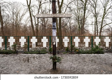 Berlin, Germany - January 2017: Memorial To People Killed Trying To Cross The Berlin Wall