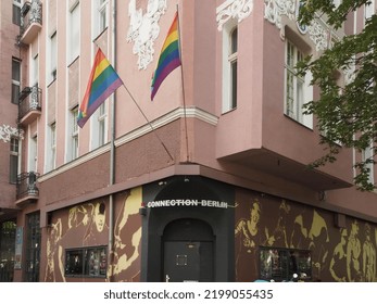 Berlin, Germany - July 11,2022: Entrance Of Club Connection Berlin Schöneberg Centre Of Gay Nightlife