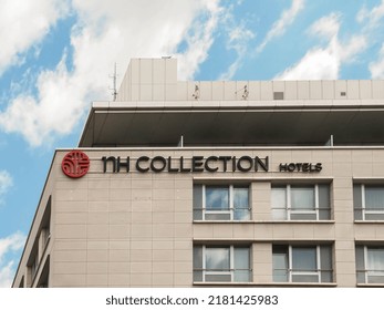 Berlin, Germany - July 12, 2022: Nh Collection Hotels On Friedrichstraße In Mitte District Of Berlin