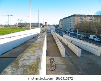 Berlin, Germany - March 01, 2020: The Velodrom Is An Indoor Track Cycling Arena In The Prenzlauer Berg District , Berlin