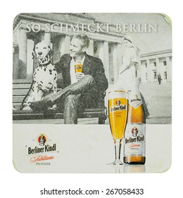 Berliner Kindl Beer Mat 