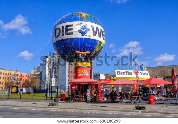 Berlin,\
Germany - March 18, 2017: Berlin trabi world museum close to\
Checkpoint Charlie. Iconic East German car and at Trabi World you\
can drive a trabant along the wall\
sights.