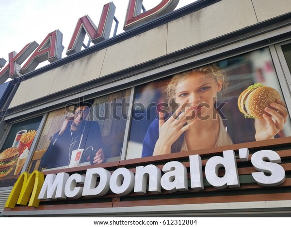Berlin Germany March 26 17 Mcdonalds Stock Photo Edit Now