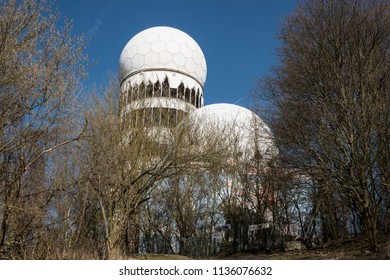 BERLIN, GERMANY, MARCH 28, 2017: Towers Of The Former NSA Building For Bugging, In Berlin.
