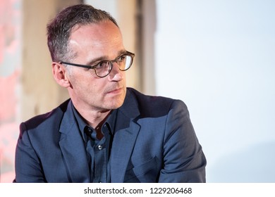 Berlin, Germany - November 10th 2018: Heiko Maas Speaking At The SPD Debattencamp