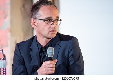 Berlin, Germany - November 11th 2018: Heiko Maas Speaking At The SPD Debate Camp In Berlin