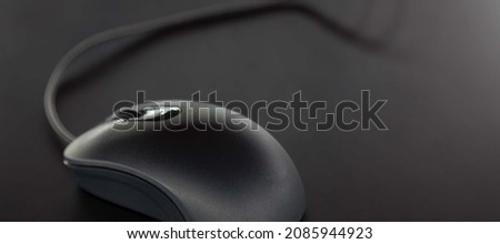 BERLIN, GERMANY - OCT. 25, 2014 Close up of an Microsoft Mouse. Microsoft Corporation  is an American multinational corporation
