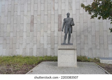 Berlin, Germany - September 18, 2022: Monument To José De San Martín At Ibero-American Institute In Berlin