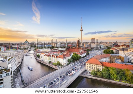 Similar – Foto Bild Skyline Berlin