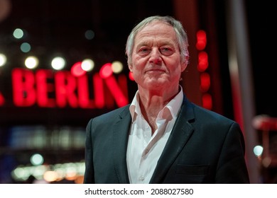 BERLIN, GERMANY-February 09, 2019: Bjorn Floberg attends for the "Out Stealing Horses" premiere during the 69th Berlinale International
