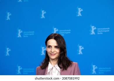 BERLIN, GERMANY-February 10, 2019: Actress Juliette Binoche poses at the "Who You Think I Am" photocall during the 69th Berlinale International Film Festival