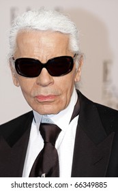 BERLIN - JULY 19: Karl Lagerfeld attends the Elle Fashion Star 2008 at the Tempodrom. July 19, 2008 in Berlin.